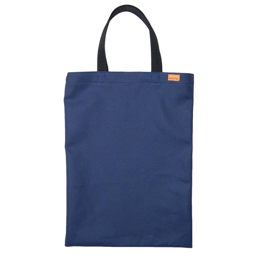 [エコライフ] B4 縦型 マチ0cm BTO エコバッグ 日本製 想定重量5kg 弱撥水 帆布 8号 |  | 02