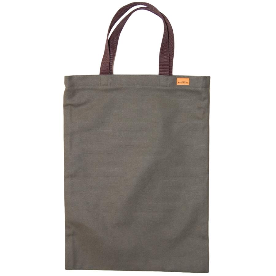 [エコライフ] B4 縦型 マチ0cm BTO エコバッグ 日本製 想定重量5kg 弱撥水 帆布 8号 |  | 04