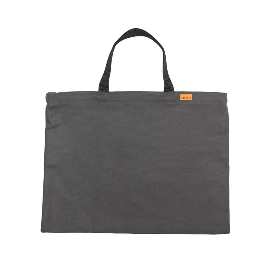 [エコライフ] B4 横型 マチ0cm BTO エコバッグ 日本製 想定重量5kg 弱撥水 帆布 8号 |  | 20