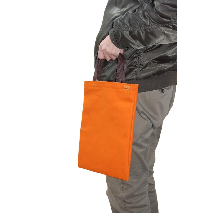 [エコライフ] B5 縦型 マチ0cm BTO エコバッグ 日本製 想定重量2kg 弱撥水 帆布 8号 | 