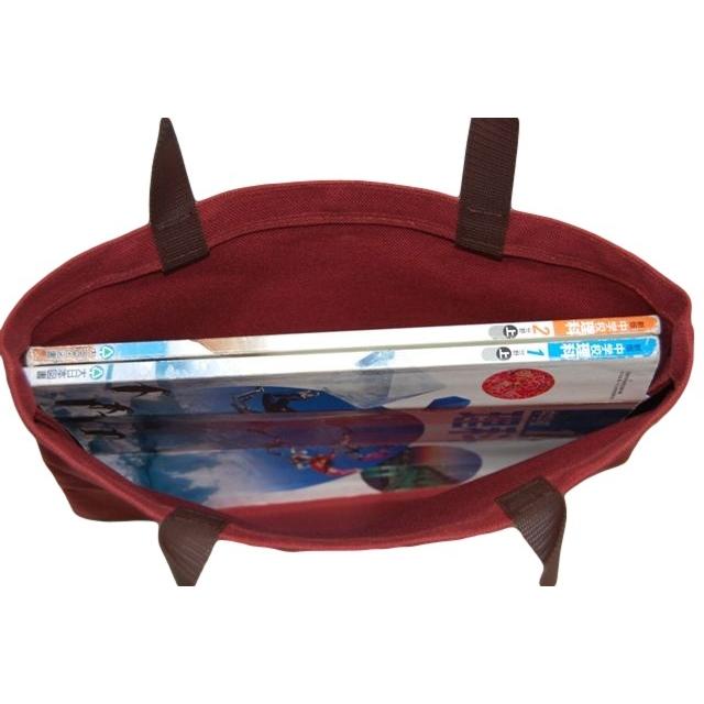 [エコライフ] B5 横型 マチ0cm BTO エコバッグ 日本製 想定重量2kg 弱撥水 帆布 8号 |  | 02