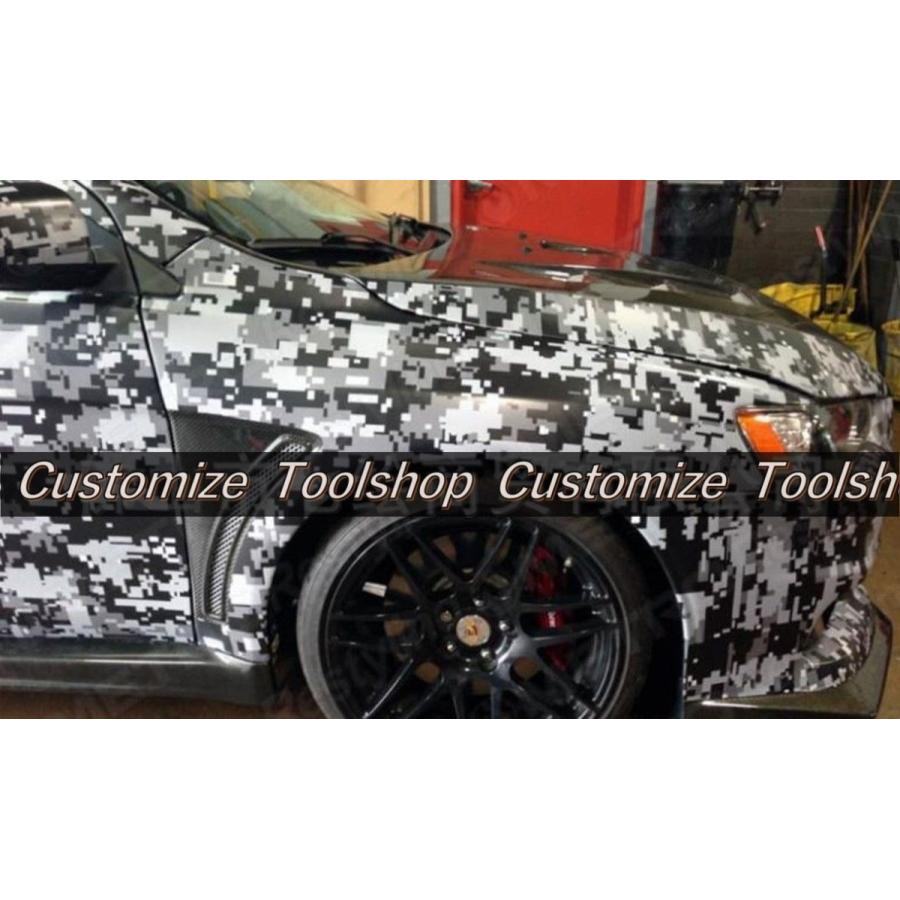 ラッピングシート 迷彩 デジタル柄 ブラック 黒 152cmx50cm 箱付 ラッピングシート 迷彩 デジタル柄 ブラック 黒 152cmx50cm 箱付