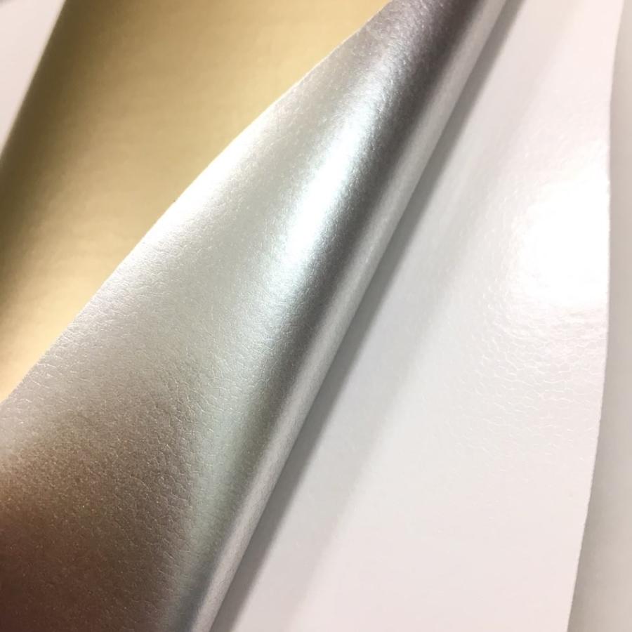 ラッピングシート マットメタリック シャンパンゴールド 152cmx500cm スキージ（ヘラ）付き 箱付 アイス系 艶消し 耐熱耐水 裏溝付 内装 外装 5m 5メートル_2