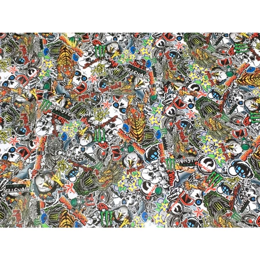 カーラッピングシート ステッカーボム S1 152cmx500cm スキージ（ヘラ