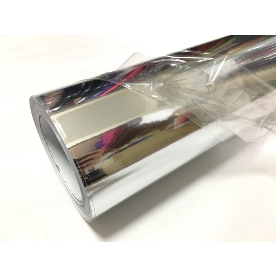 【高品質】鏡面メッキ ラッピングシート 152×200cm シルバー カーラッピングシート 高品質 鏡面 メッキ シルバー 銀色 152cmx200cm