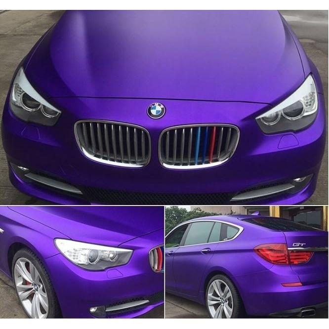 ラッピングシート マットメタリック パープル 50cmx50cm 箱付 アイス系