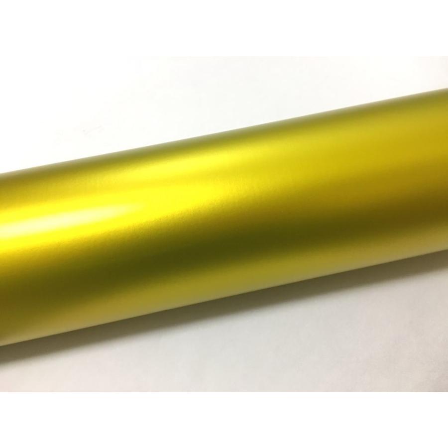 ラッピングシート マットメタリック イエローゴールド A4サイズ