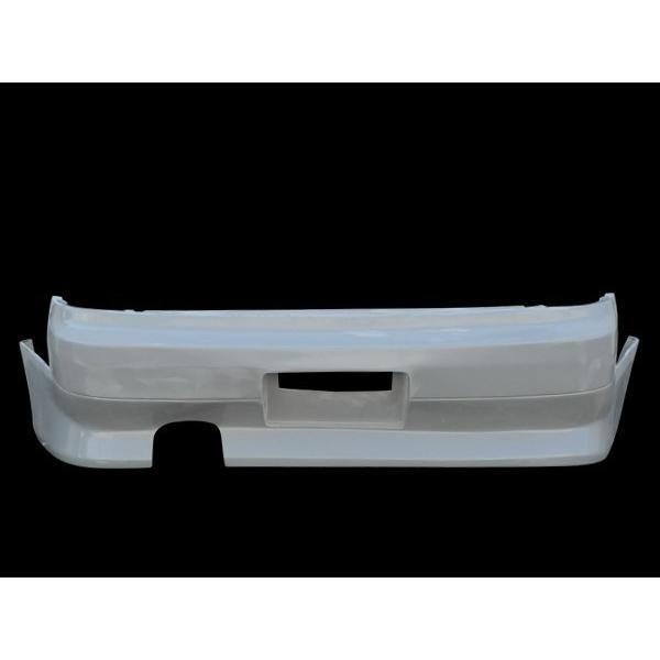 シルビア S14 リアバンパー 前期 エアロ FRP 未塗装 社外品 SILVIA