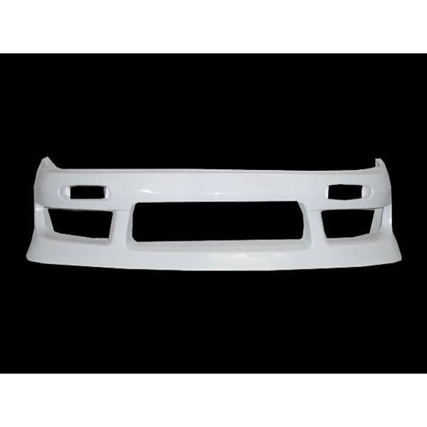 シルビア S14 フロントバンパー 前期 エアロ FRP 未塗装 社外品 SILVIA