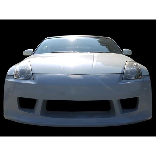 フェアレディZ Z33 フロントバンパー 前期 後期 エアロ FRP 未塗装