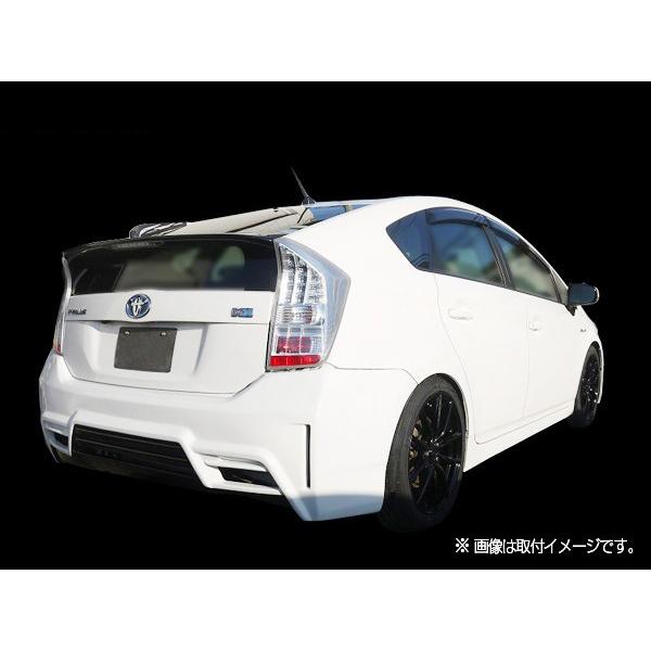 (04) 30プリウス　社外リアバンパー 1f7 プリウス 30プリウス 30 ZVW30 リアバンパー エアロ FRP 未塗装 社外品