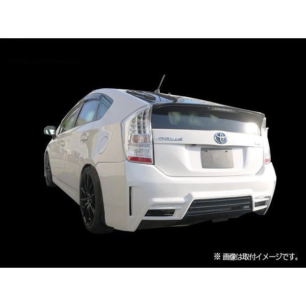 プリウス 30プリウス 30 ZVW30 リアバンパー エアロ FRP 未塗装 社外品