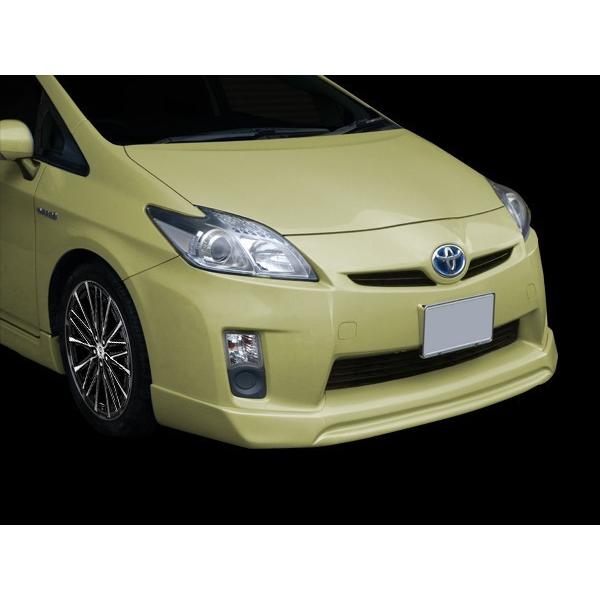 プリウス 30プリウス 30 ZVW30 フロントハーフ エアロ FRP 未塗装 社外