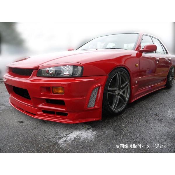 スカイライン ER34 フロントバンパー エアロ FRP 2ドア 4ドア SKYLINE