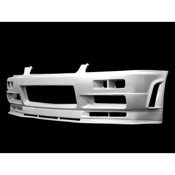 スカイライン ER34 フロントバンパー エアロ FRP 2ドア 4ドア SKYLINE