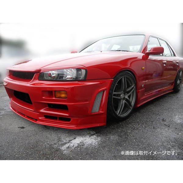 スカイライン ER34 4ドア用 エアロセット エアロ FRP 未塗装