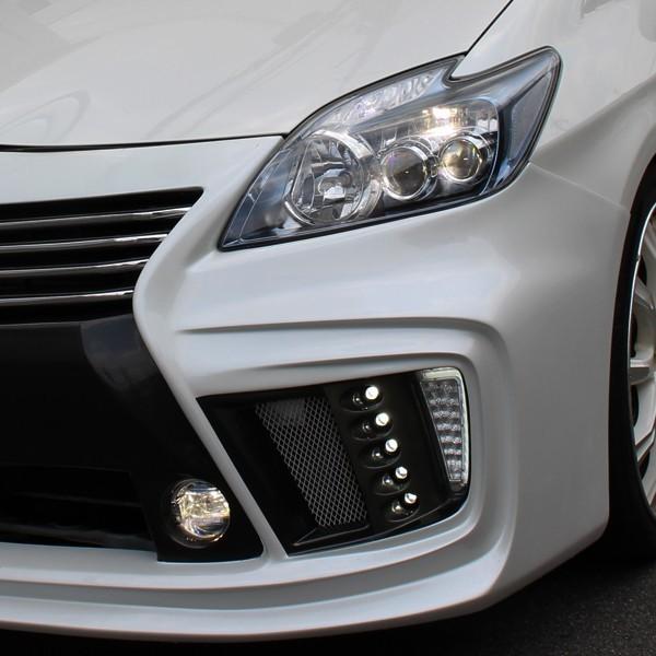 ZVW30 プリウス 30プリウス 前期 後期 エアロ フロントバンパー LED