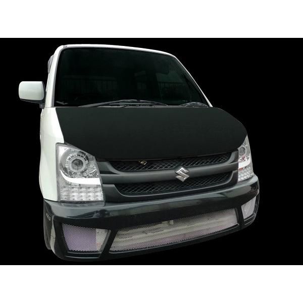 MH21S/MH22SワゴンR用N-designのバッドフェイスボンネットです。