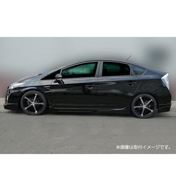 プリウス 30プリウス 30 ZVW30 サイドステップ エアロ FRP 未塗装 社外