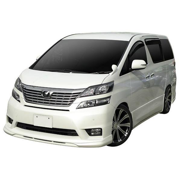 ヴェルファイア GGH20 GGH25 ANH20 ANH25 エアロセット 前期 Z専用 H20/5〜H23/10 FRP 未塗装 社外品 VELLFIRE トヨタ TOYOTA