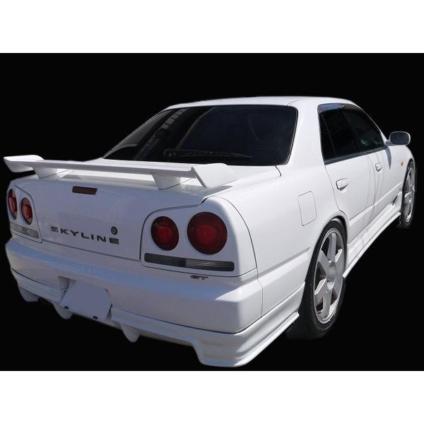 スカイライン ER34 リアハーフ 全年式 FRP 未塗装 社外品 SKYLINE 