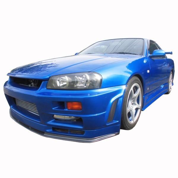 スカイライン ER34 フロントバンパー エアロ FRP 2ドア 4ドア SKYLINE