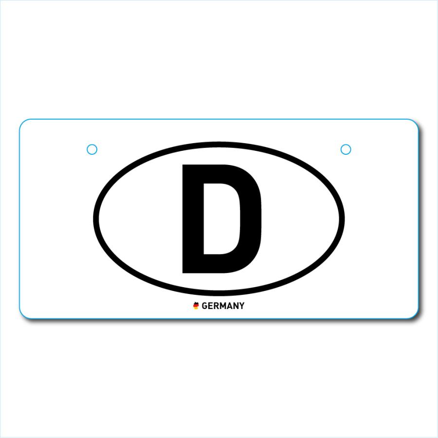 定番 ナンバー隠し プレート アルミ プリント 日本車サイズ 33cm＊16.5cm ネジ穴適合します ドイツ フロントWH | 