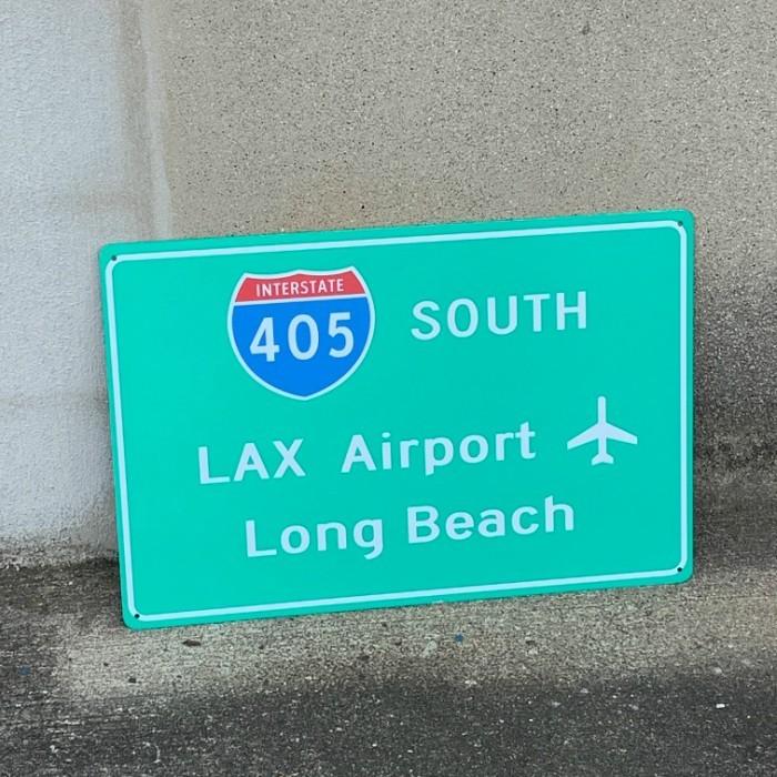 オリジナル プリント 看板 プレート 国道標識タイプ アルミ 屋外 店舗 ディスプレイ インテリア |  | 12