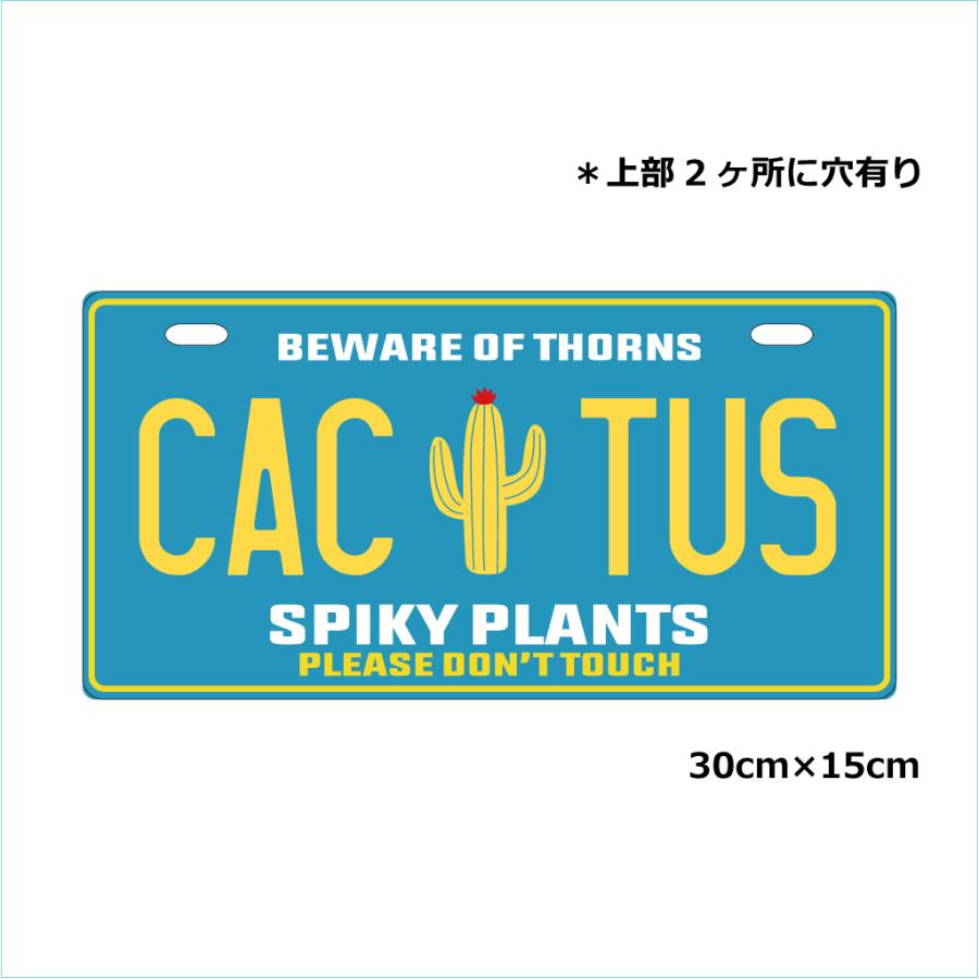 ガーデンサインプレート ドライガーデン 30cm＊15cm CACTUS　メキシコ |  | 01