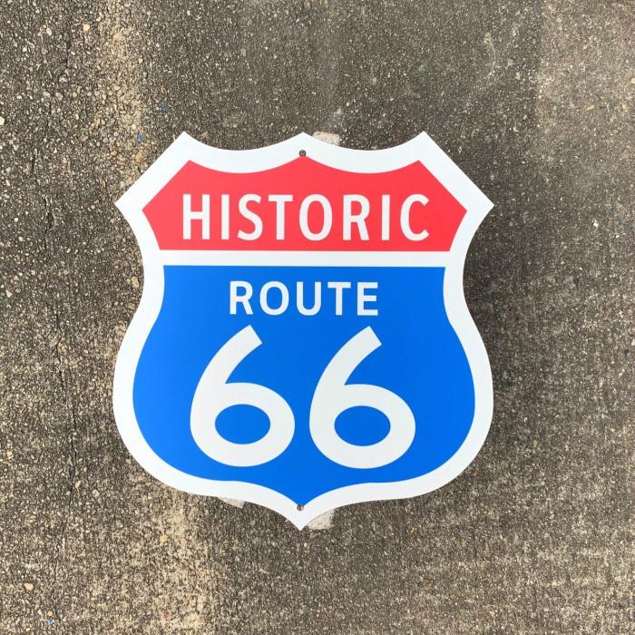 プリント 看板 ロードサイン プレート 約40ｃｍ アルミ 屋外 店舗 ディスプレイ インテリア |  | 03