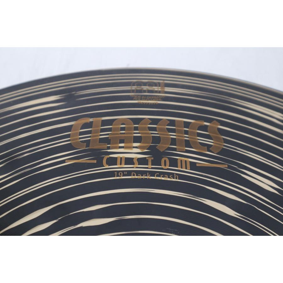 USED MEINL Classics Custom Dark Crash 19インチ 1|customshopcanopus|03