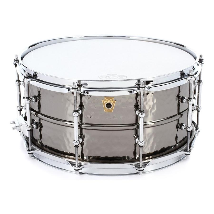 Ludwig LB417KT Black Beauty Hammered 14x6.5 チューブラグ仕様 