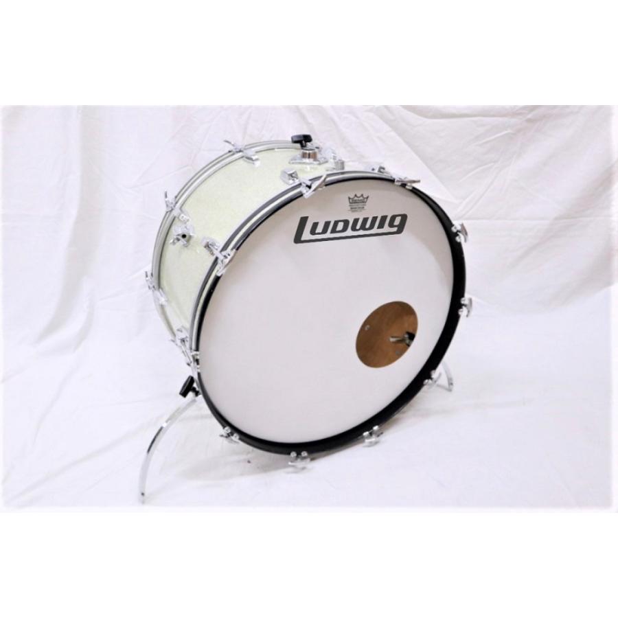 Vintage 70s B/Oバッジ Ludwig 26x14BD SilverSpkl｜customshopcanopus