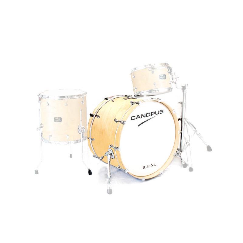 CANOPUS R.F.M. 17x26 Bass Drum Natural Oil