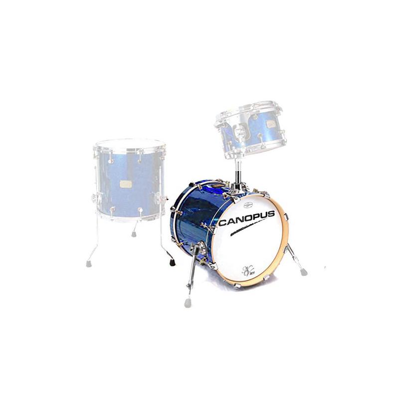 CANOPUS NV60M1 14x16 Bass Drum Blue Spkl. Wrap