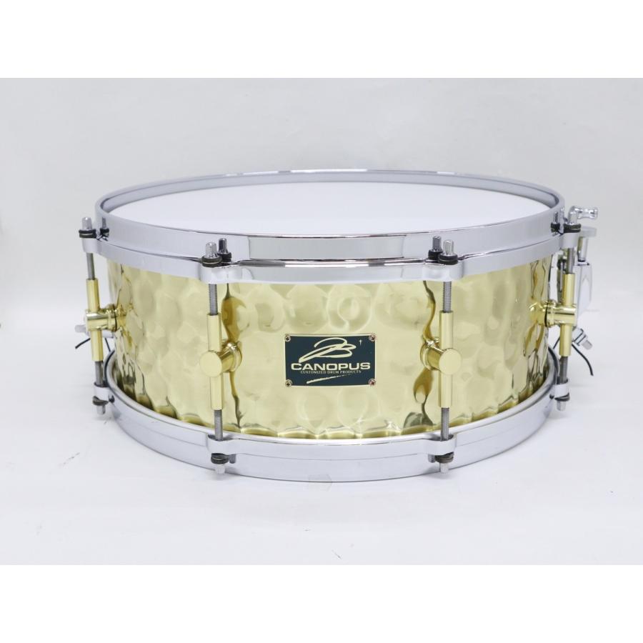 カノウプス ハンマードブラス スネア 14×5.5-