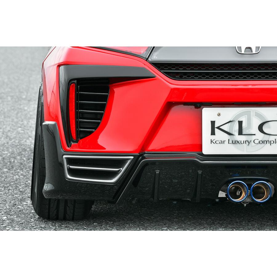 KLC ケイエルシー S660 JW5 リアバンパー FRP 未塗装 KLC Premium GT