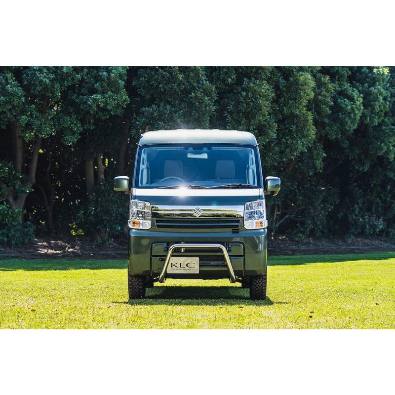 エブリイ　バンパーガード　ブルバー エブリィバン DA17V エブリィワゴン DA17W フロントバンパーガード