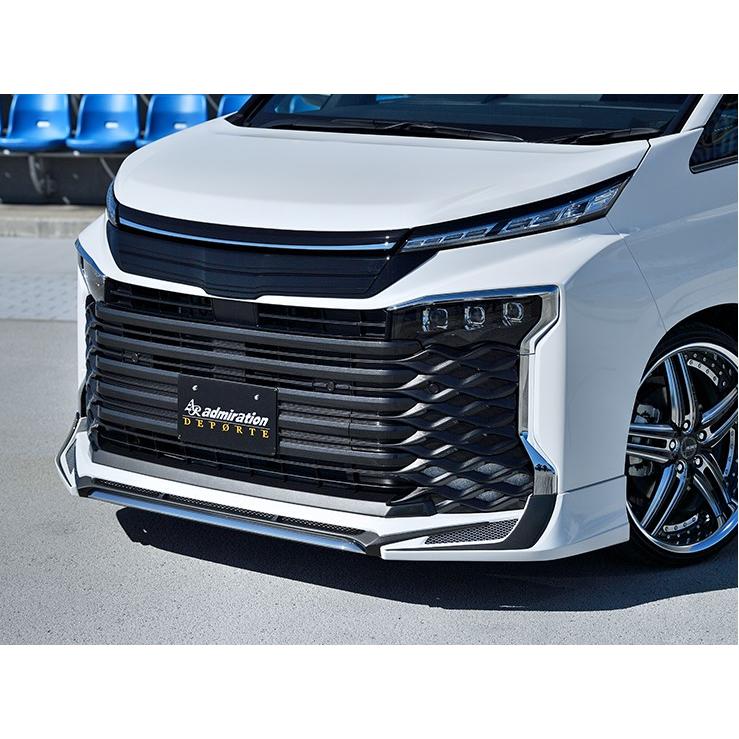admirationフロントハーフエアロ admiration（アドミレイション） ヴォクシー 90系 フロントハーフ