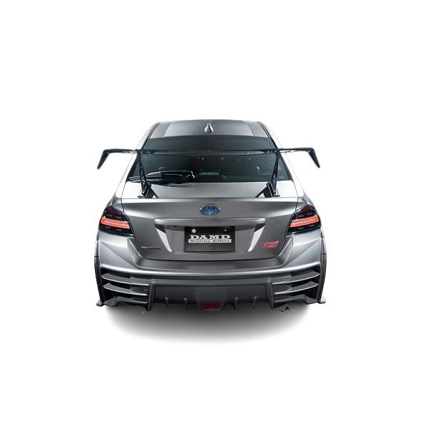 ダムド WRX S4 STI VAG VAB レーシングリアウィング ハイマウント仕様
