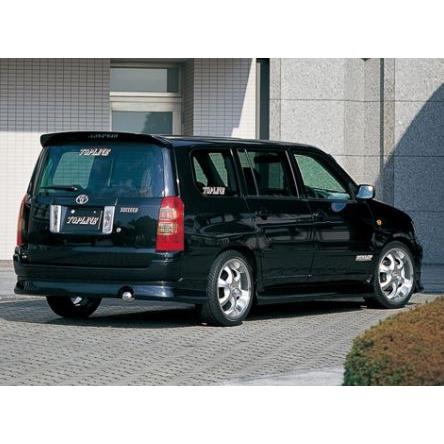 トップライン サクシード NCP51 NCP55 NCP58 NCP59 前期 リアハーフスポイラー FRP 未塗装 TOP LINE RISE ライズ | 