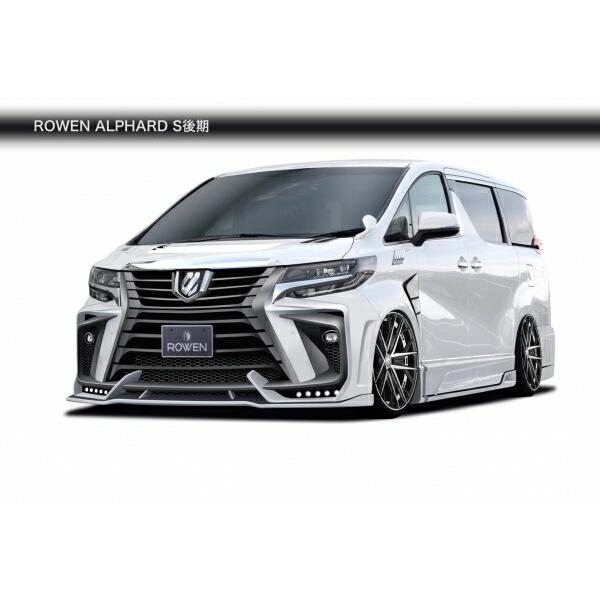 ロウェン アルファード 30系 AGH3#W GGH3#W AYH30W 後期 サイドパネル ABS 単色塗装 1T018J00# ROWEN ...
