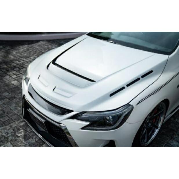 マークX (grx130) ボネーット マークX GRX130 中後期 AXCENT エアロボンネット カーボン製