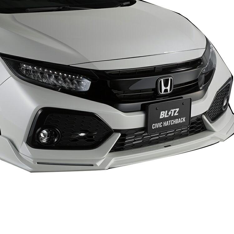 ホンダ シビックハッチバック FK7 / BLITZ フロントリップ BLITZ（ブリッツ） シビック FK7 フロントリップスポイラー FRP 塗装済