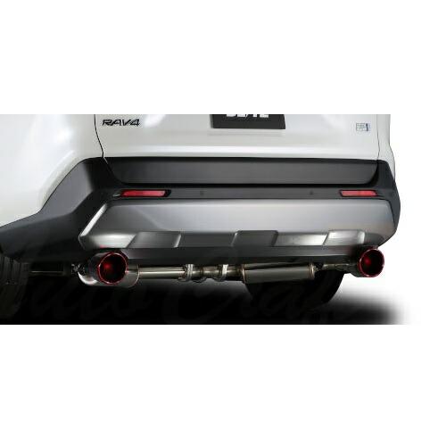 ブリッツ RAV4 AXAH54 マフラー カーボンレッド 63185C BLITZ NUR-SPEC