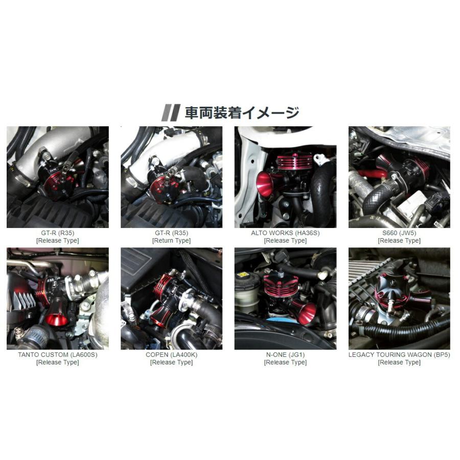 ブリッツ スカイラインGT-R BNR34 スーパー ブローオフバルブ BR リリース 大気開放タイプ 70624 BLITZ SUPER SOUND BLOW OFF VALVE BR｜customstr007｜02