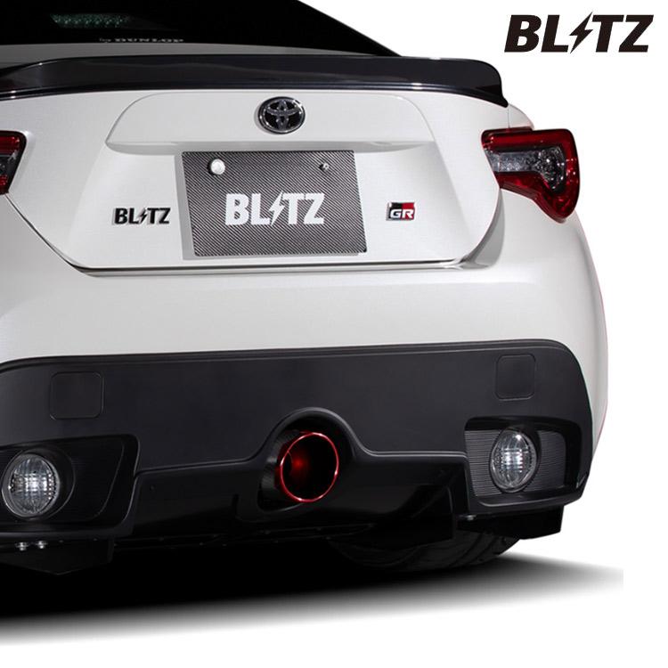 ブリッツ 86 ハチロク ZN6 マフラー カーボンレッド 63176C BLITZ NUR