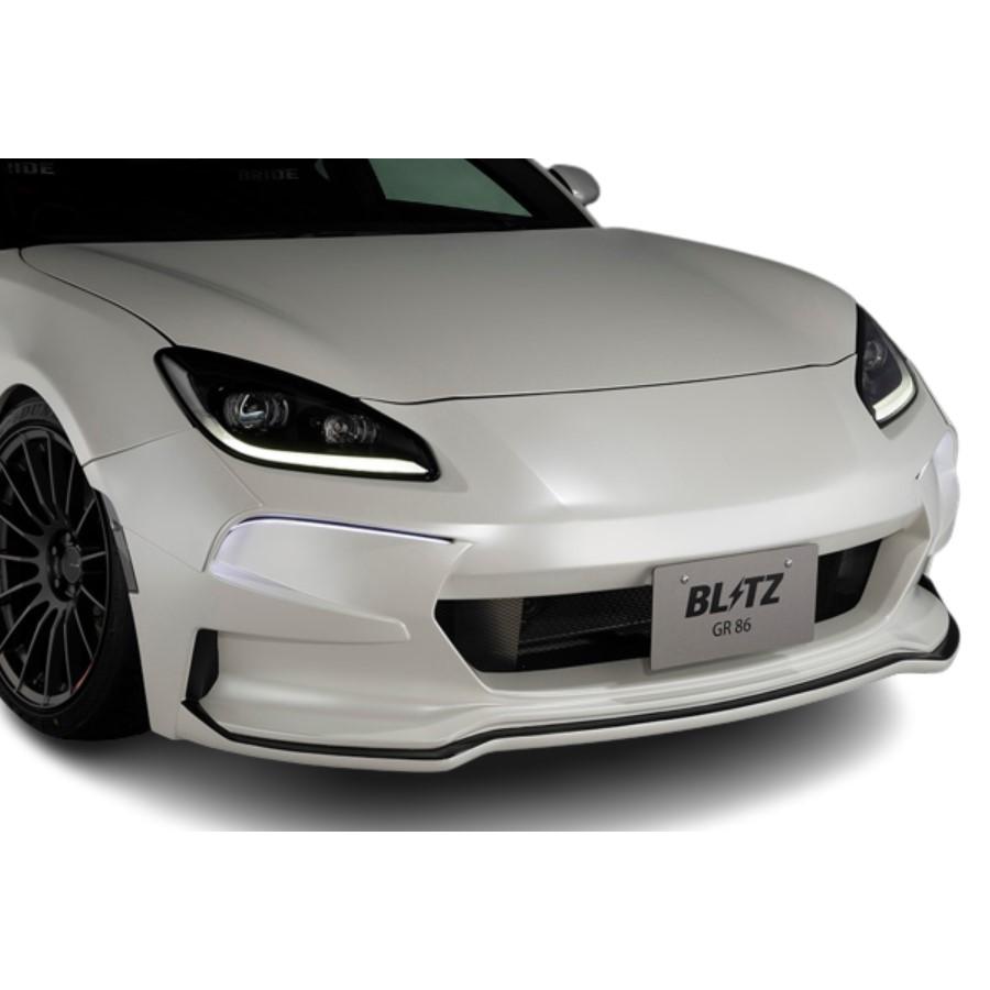 ブリッツ BRZ ZD8 フロントバンパースポイラーLEDセット FRP製 ブリッツ BRZ ZD8 フロントバンパースポイラーLEDセット FRP製