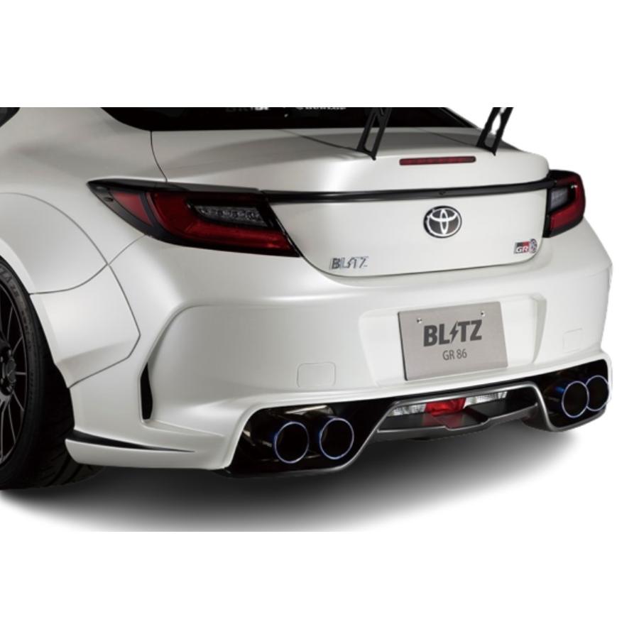 GR86 リアバンパースポイラー　新品未塗装 BLITZ（ブリッツ） GR86 ZN8 リアバンパースポイラー FRP製 未塗装