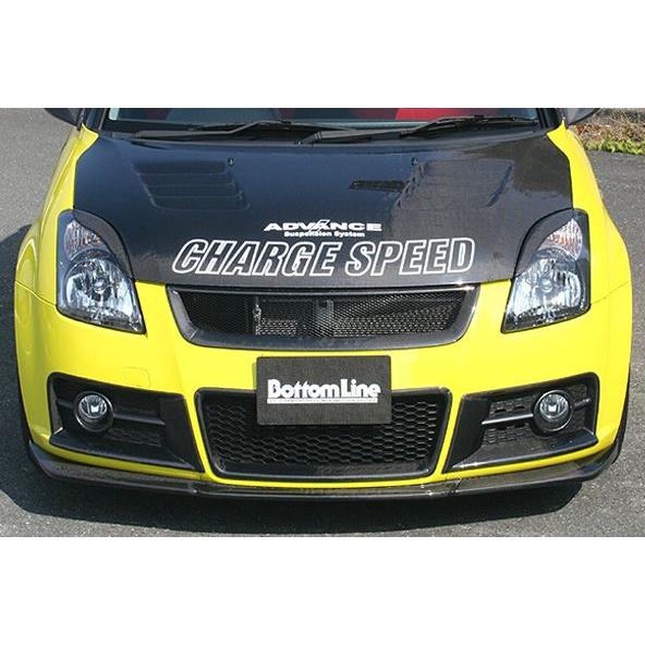チャージスピード スイフトスポーツ ZC31S フロントグリル カーボン